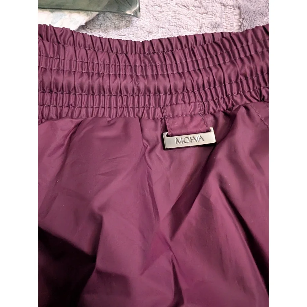Moeva Louis Prune Quick-Dry Mid-Thigh Swim Shorts Mens Small NEW Luxury Trunks